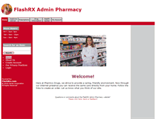 Tablet Screenshot of flashrx.com